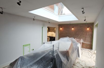 Protective Covering Applied Before Painting