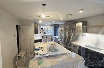 Primer Application for Smooth Kitchen Paint Finish